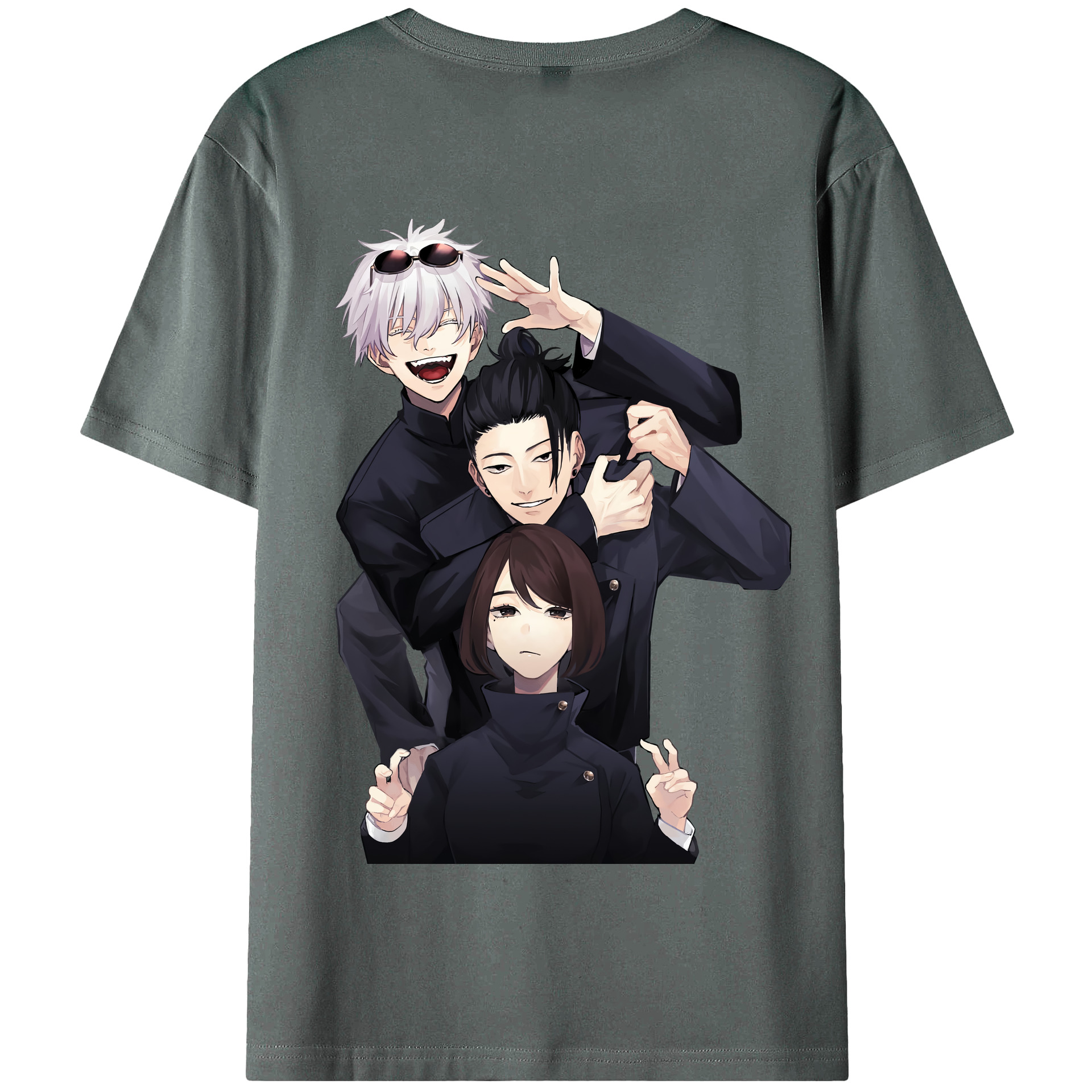 （画像用） 呪術廻戦 Jujutsu Kaisen 綿100％半袖Tシャツ（背面プリント）